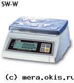 Весы простого взвешивания CAS серии SW-W